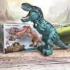 Electric Toy Large Size Walking Spray Lay Eggs Dinosaur Robot With Light Sound Mechanical Dinosaurs Model Toys 3