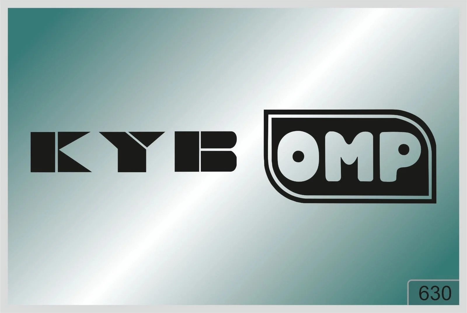 

For KYB OMP -2 pcs. stickers HIGH QUALITY DECALS different colors 630