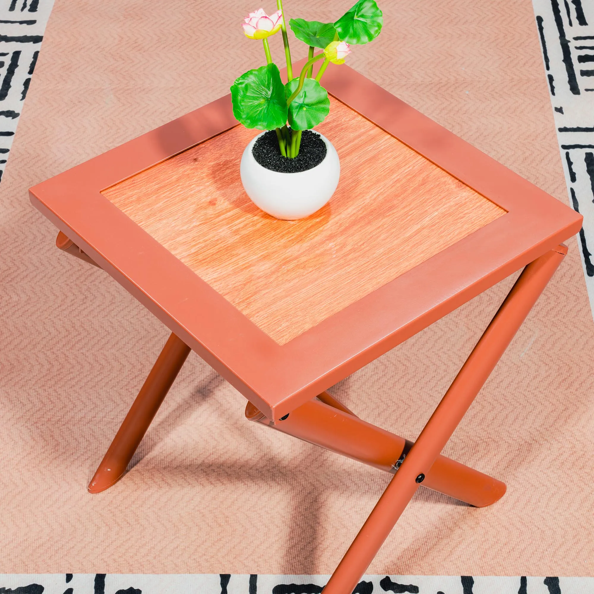 Sillón para balcón, sillón reclinable de ratán para Patio con asiento mecedora ergonómico otomano para exteriores, cómodo sofá para jardín y porche