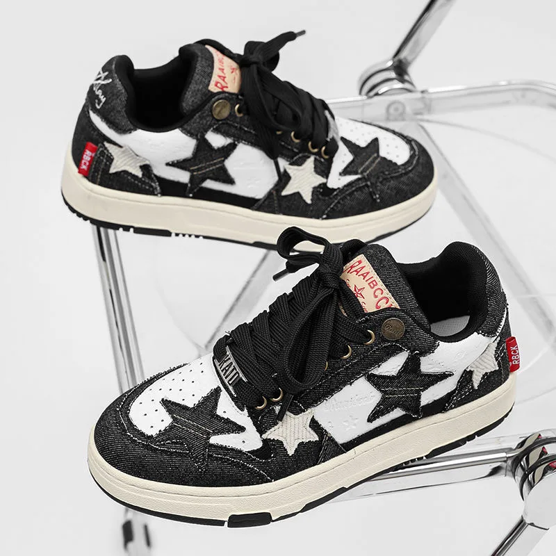 スニーカー StarryClimb Star Thick Bottom Skate Shoes StarryClimb Star Thick Bottom Skate Shoes 2023 Men Original