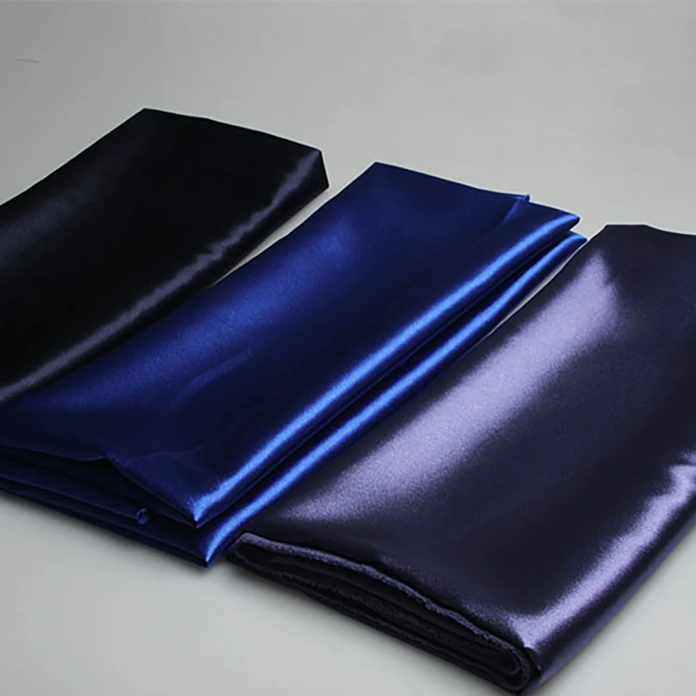 Solid Satin Fabric by Meter 2