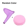 Women Portable Urinal Outdoor Travel Camping Female Urinal Soft Silicone Urination with Box Standing Toilet Emergency TMZ 2