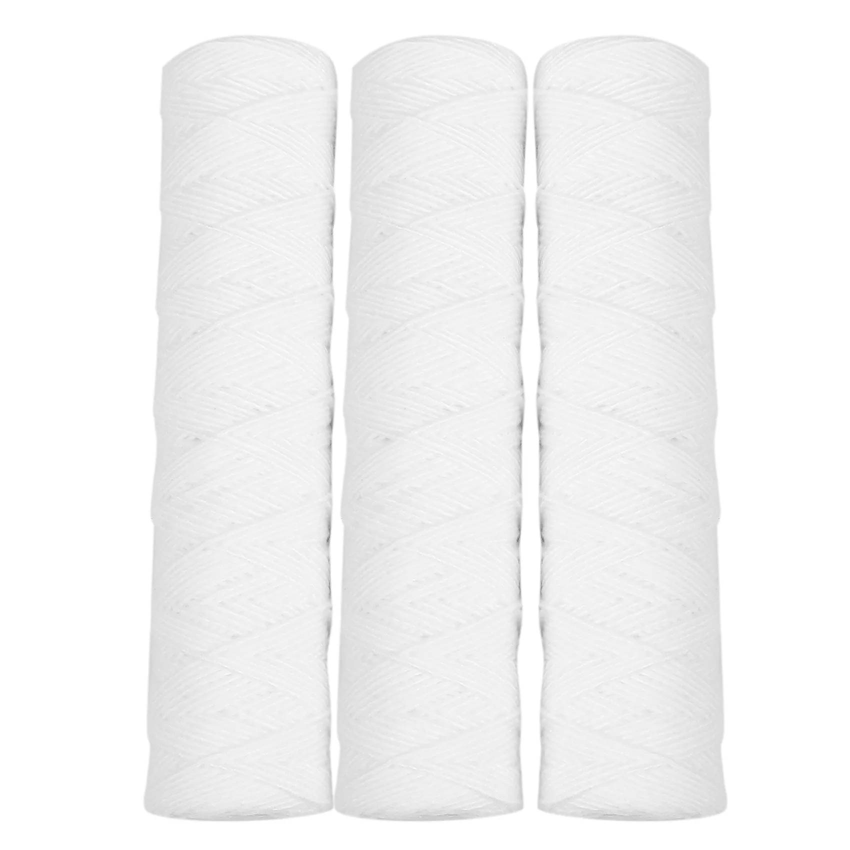 

3Pcs Water Purifier 10 Inch String Wound Filter Cartridge 5 Micrometre PP Cotton Filter Sedmient Filter