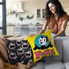 F-Felix The Cat Exquisite Pillow Covers Cartoon Sofa Decorative Home Double-sided Printing Short Plush Cute Cushion Cover 4