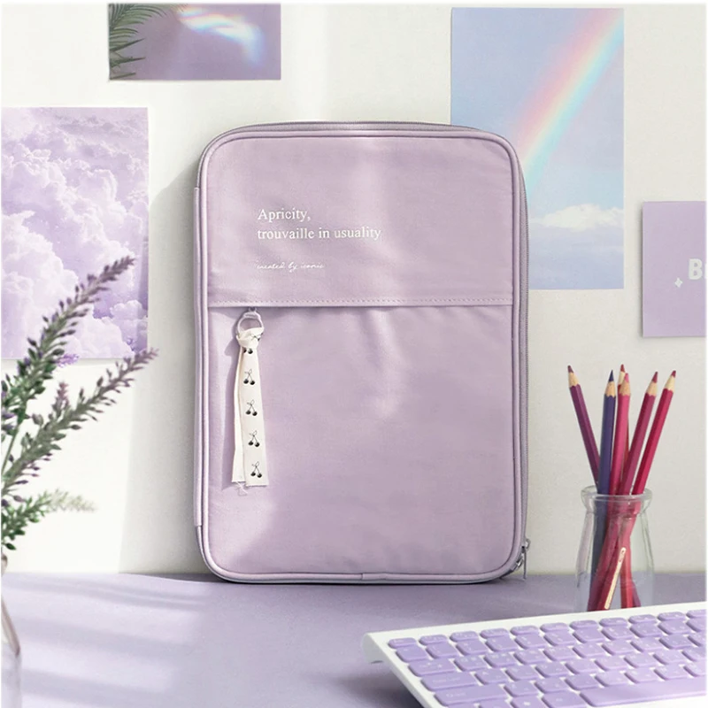 Korea Ins Storage Bag for Ipad 10.2 10.5 Pro 11 12.9 Air4 10.9 Xiaomi Mi Pad 5 Tablet Case Macbook Air 13.3inch Notebook Pouch