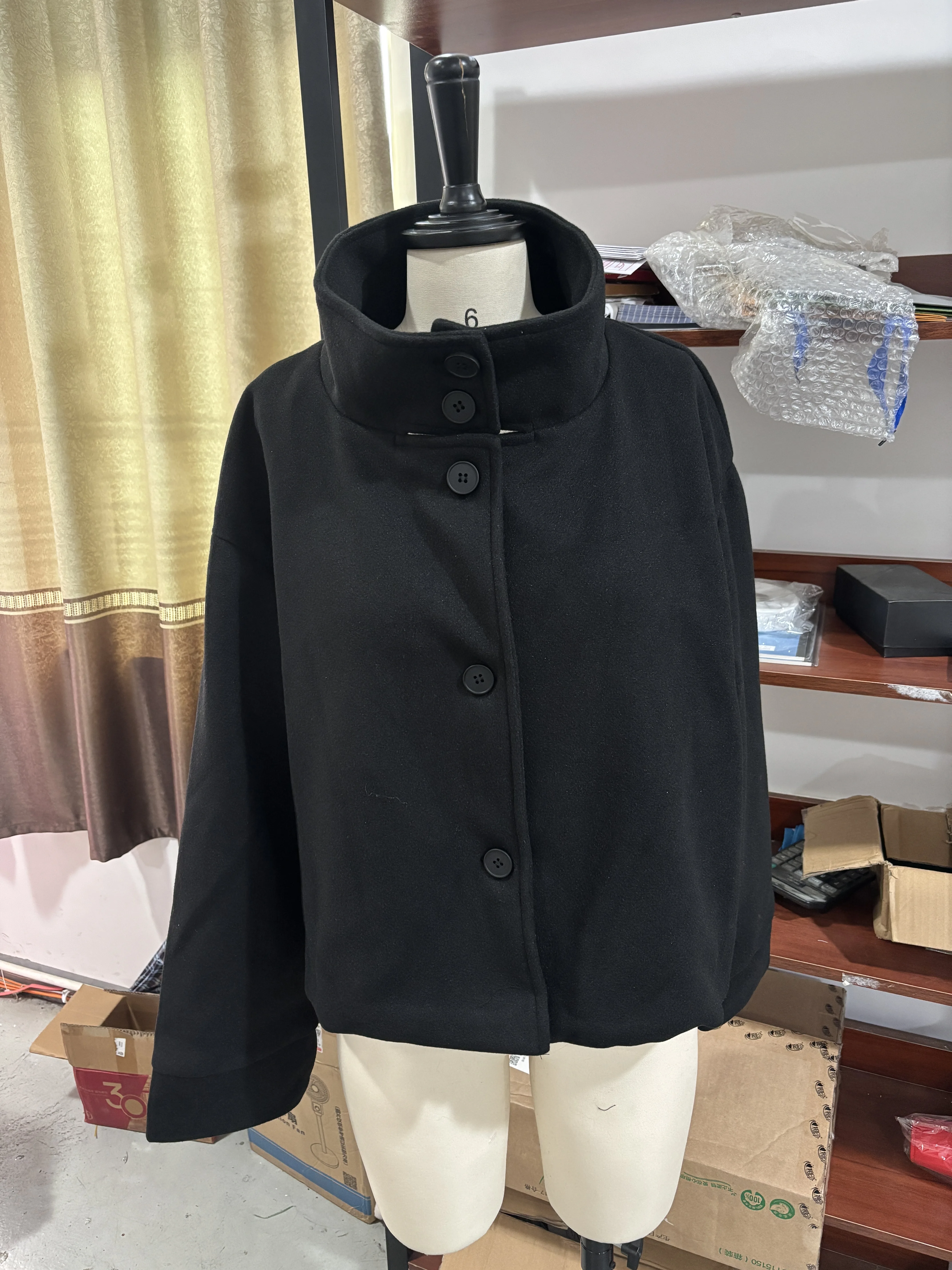 فستان طويل مخطط محبوك أنيق للنساء برقبة دائرية بدو...