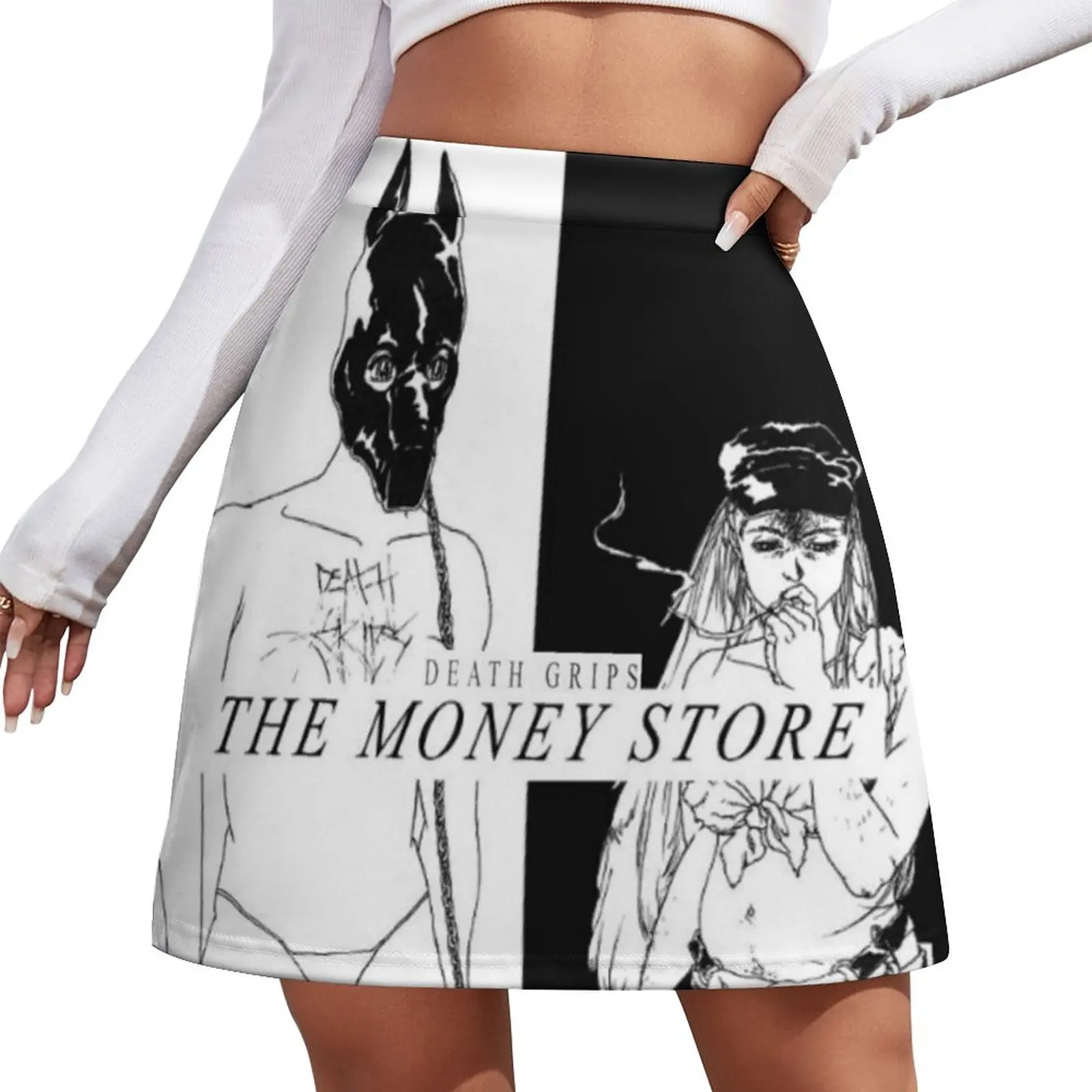

Death Grips - The Money Store Mini Skirt short skirt rave outfits for women