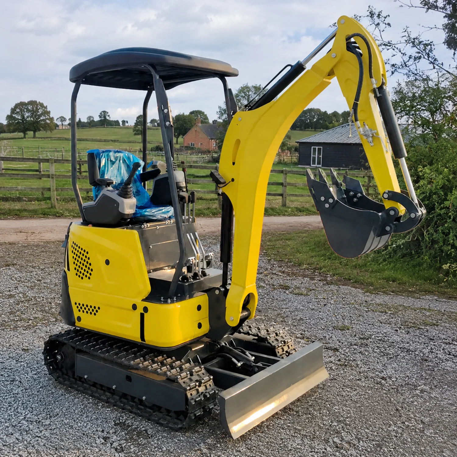 Schnelle Lieferung Maßgefertigter 1,8-Tonnen-Minibagger Hydraulikbagger Kubota-Motor EPA CE Euro 5 2 Tonnen 3 Tonnen Optional