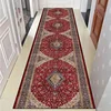 Bohemian Long Corridor Carpet European Luxury Decoration Hallway Runners Rugs Anti-slip Easy Cleaning Floor Mat Stairway Carpets 4
