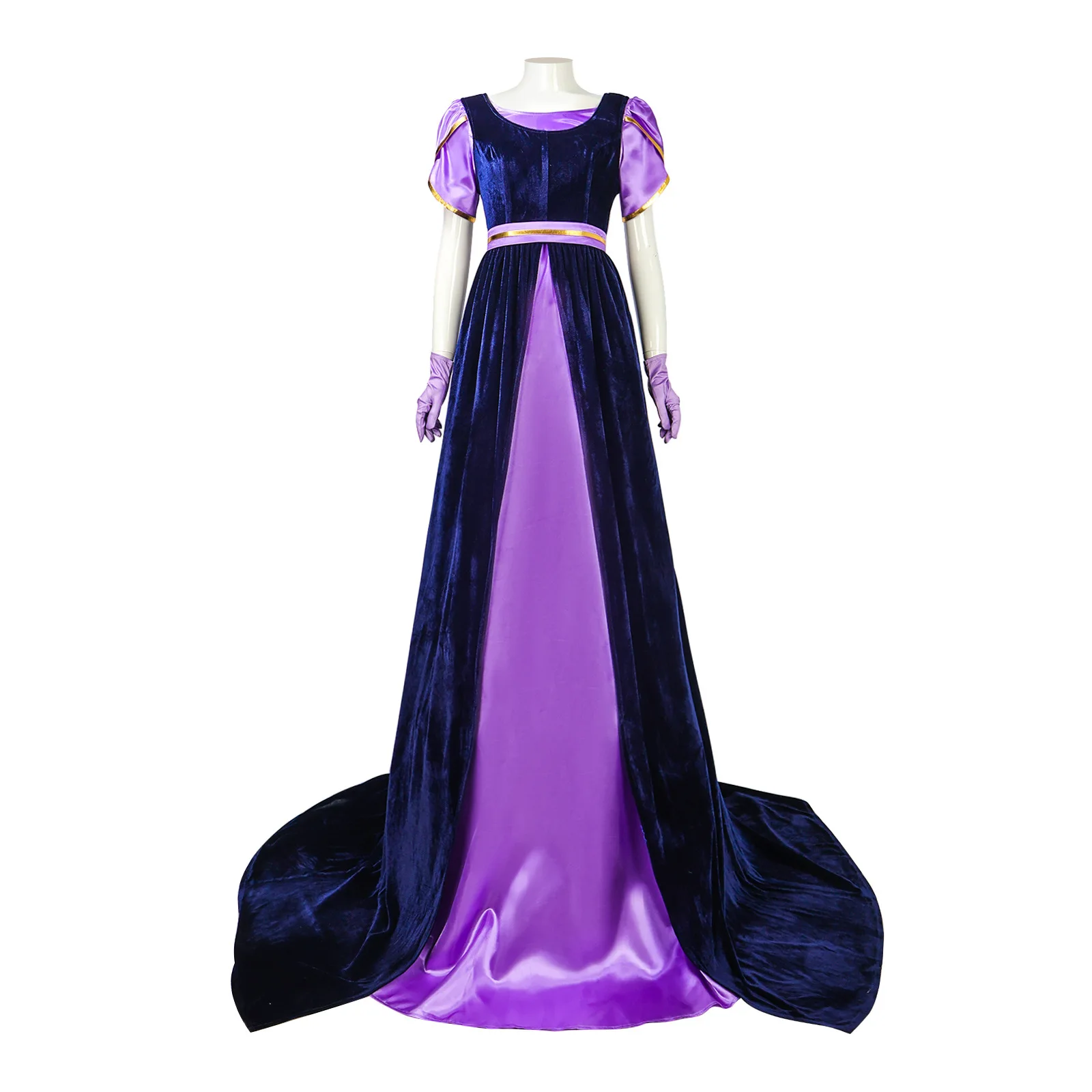 

Plus Size Regency Tea Party Gown women Cosplay Costume Short Sleeve Vintage Victorian Medieval High Waist Janes Austener Dress