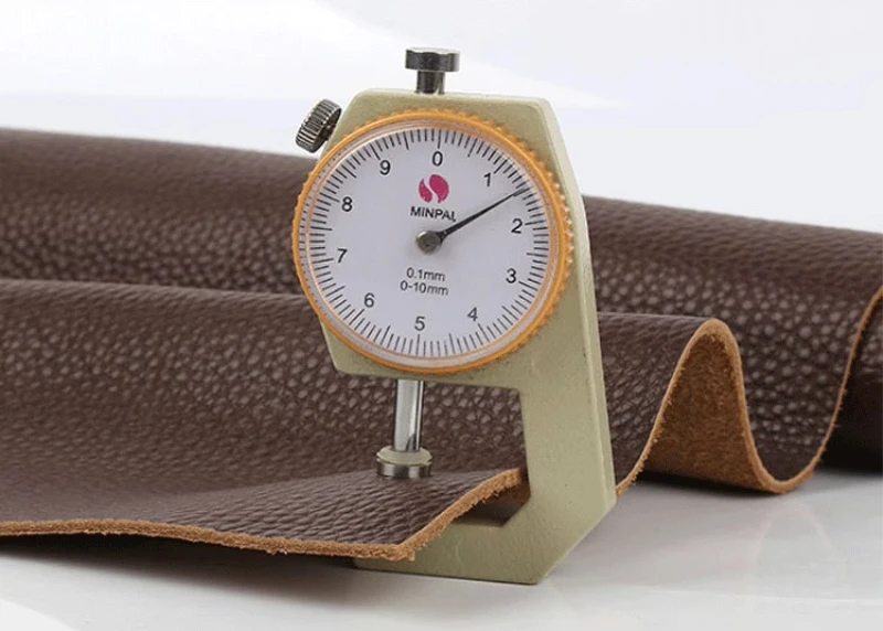 Description Picture 3 of itemNew Genuine leather Vegetable Tanned Cowhide Material Fabric Piece Leather Wallet handbag shoes DIY Leathercraft Accessories