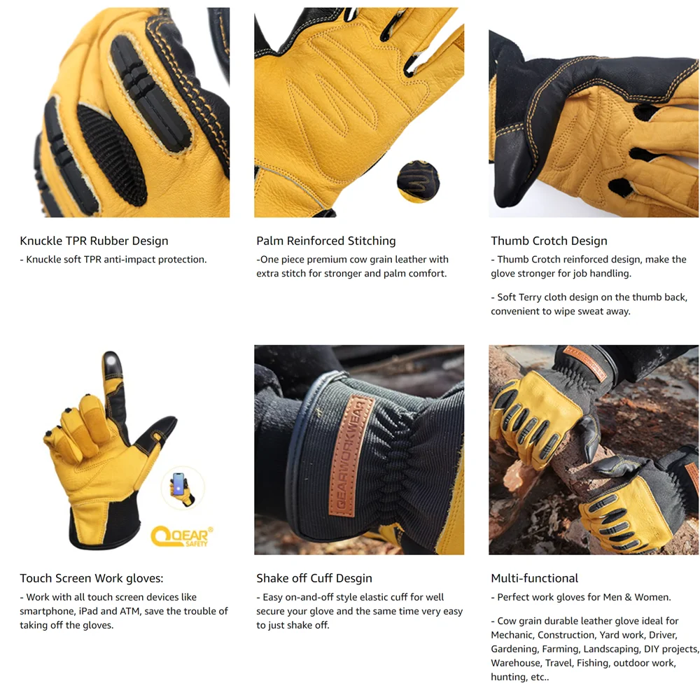 Work Gloves Men & Women, Utility Mechanic Working Gloves High Dexterity  Touch Screen for Multipurpose,Excellent Grip - AliExpress