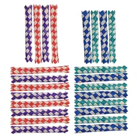 24pcs Finger Traps Birds Parrots Chew Toy Chinese Bamboo Traps DIY  for Kids Parties Chinese Bamboo Traps Bamboo 2
