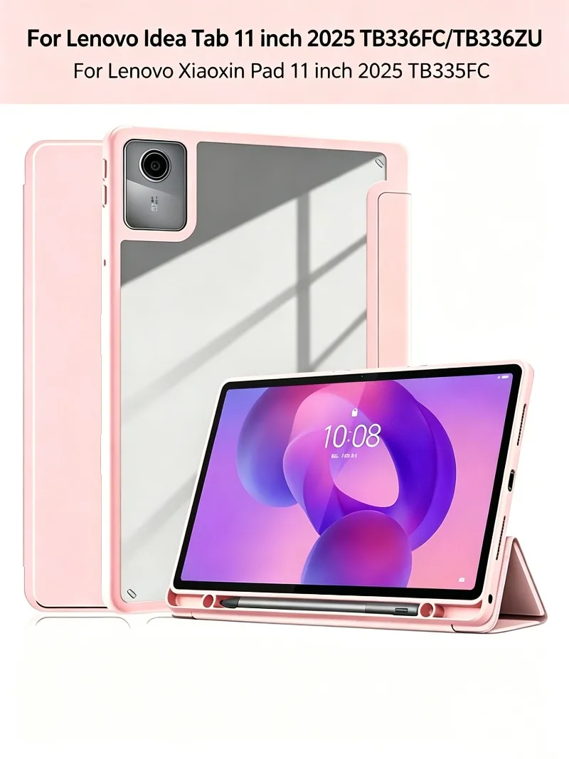 Acrylic Tablet Case with Pencil Holder