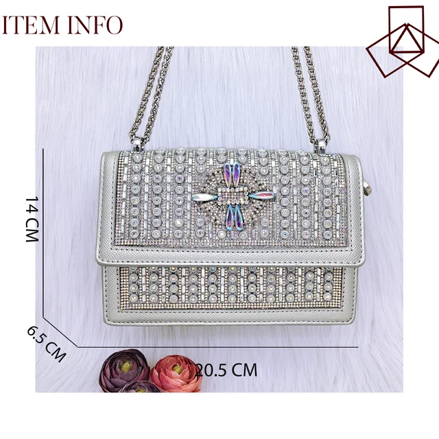 QSGDavid-Escarpins et sac pour femme, document argenté, plein de biscuits, matériaux de haute qualité, fête de mariage NigWin 2