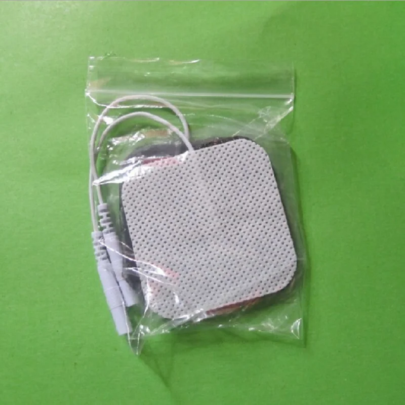 

10/20pcs 4x4CM Tens Electrodes Pads Non-woven Fabric Self Adhesive Replacement Patch for Tens Electric Body Massager