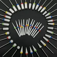 1pcs Ceramic Nail Drill Bits Rotary Cutter Clean Apparatus for Manicure Nail Milling Machine Accessories Remove Nail Gel Tools 1