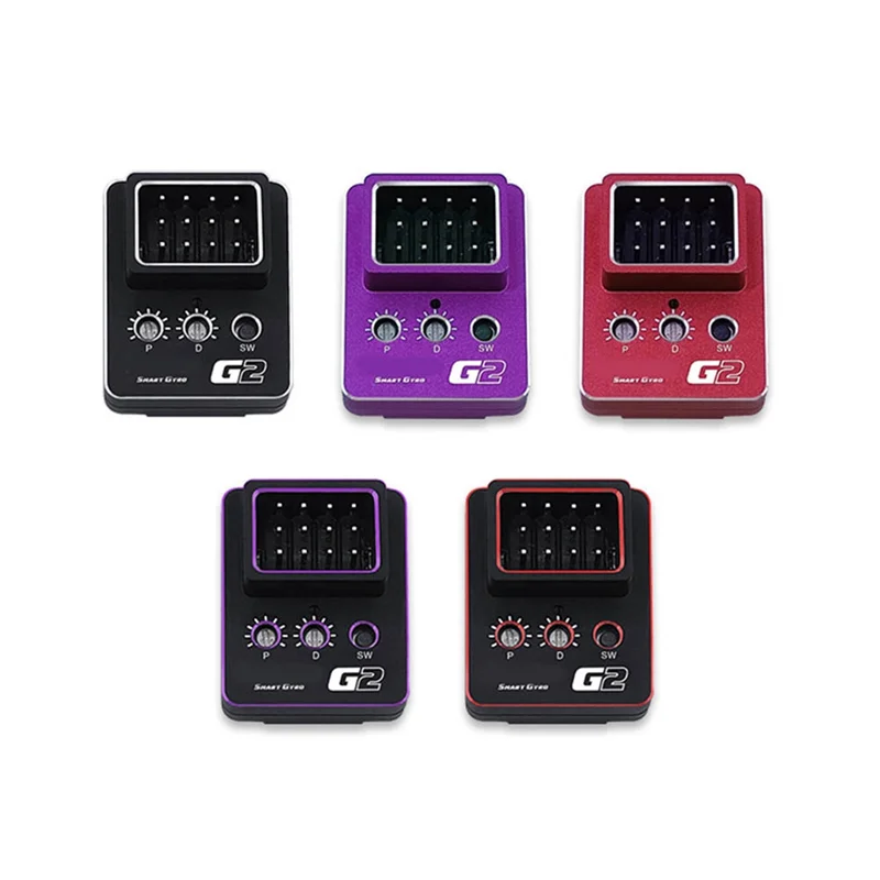 AP-G2 듀얼 시스템 보조 드리프트 자동차 자이로스코프 8.4V 고전압 1/10 RC 원격 드리프트 자동차 알루미늄 케이스 C에 적합