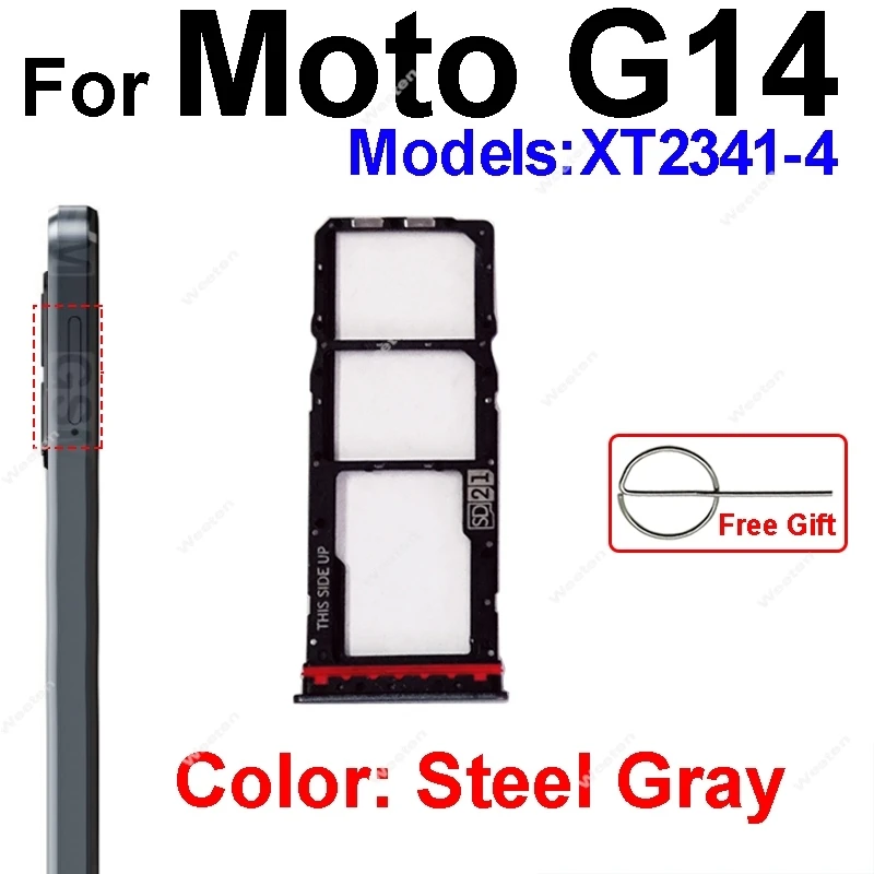 Vassoio SIM E SD Per Motorola Moto G50 XT2137 Adattatore Slot Di Ricambio UK