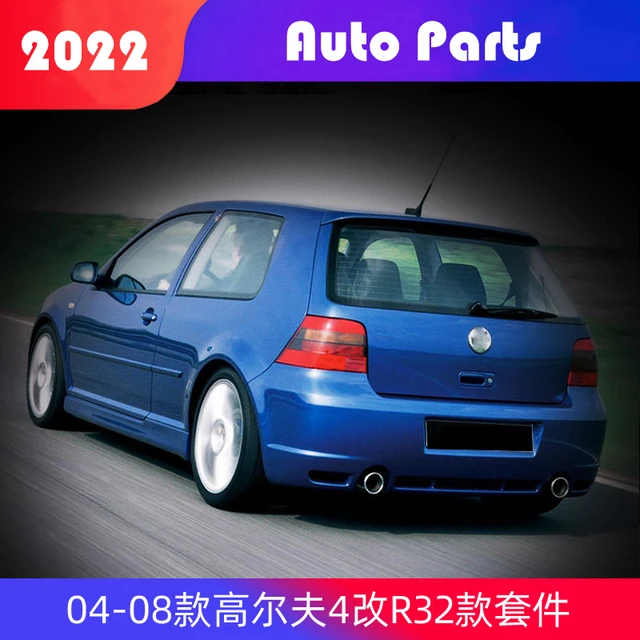 For 99-06 VW Golf 4 MK4 R32 Hatchback Spoiler ABS Plastic Gloosy Black Car  Tail Wing Decoration Rear Roof Lip Spoiler - AliExpress