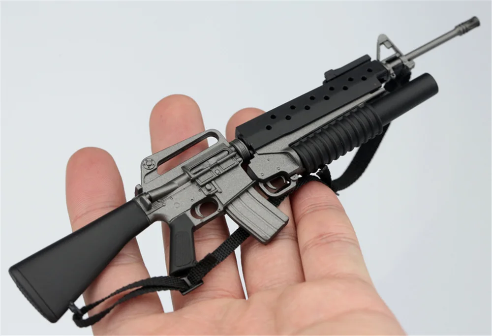 1/6 skala M16 M16A1 Maschine Gun Kunststoff Waffe Modell Spielzeug Für ...