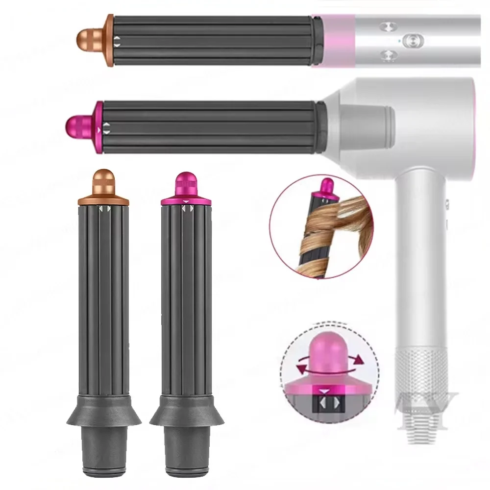 Dyson Airwrap Compatible Long Short Curling Barrels