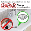 2.125Inch Top / 1Inch Basket - Mesh Sink Drain Strainer Hair Catcher For Bathroom Sink, Utility, Slop, Laundry 4
