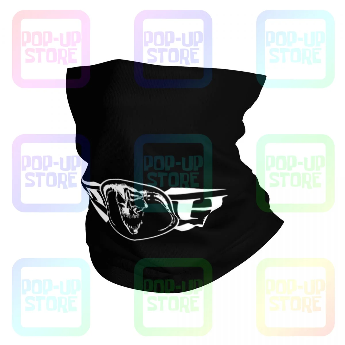 Masters Of Hardcore-M.O.H Skull Neck Gaiter Bandana Scarf Face Mask Simple Ourdoor Mountaineering face mask