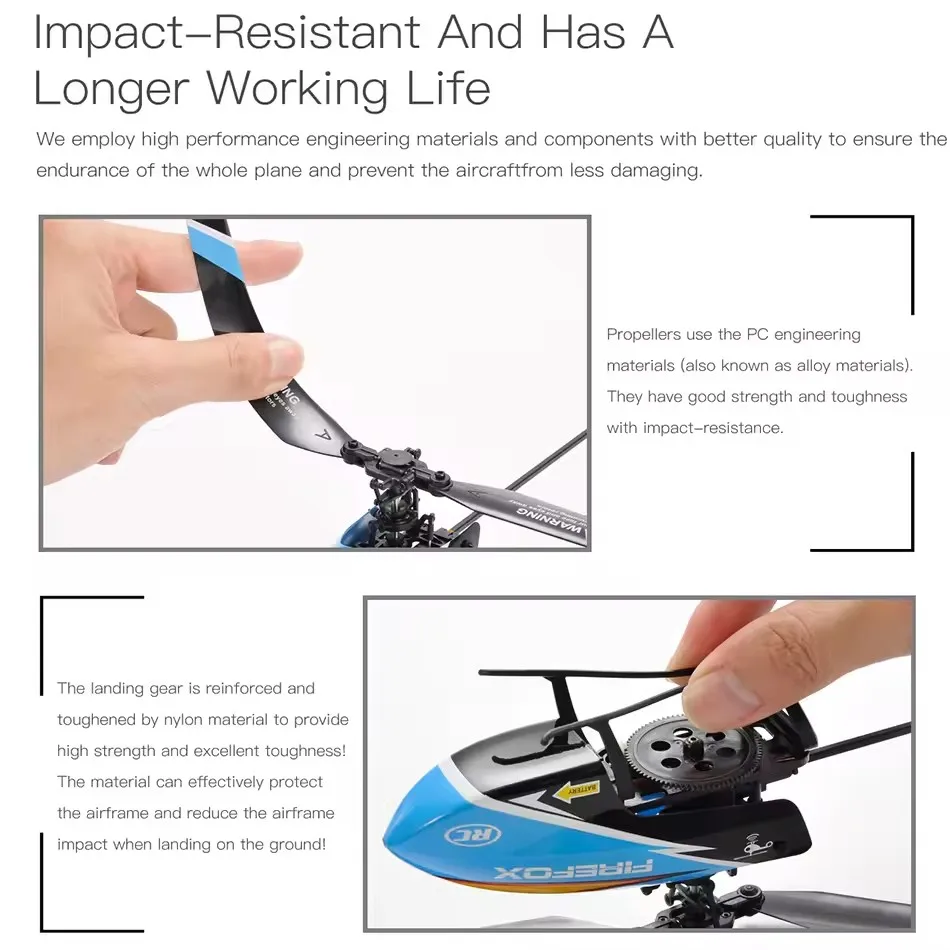 Automatic Stable RC Helicopter 2.4G 4 Channel