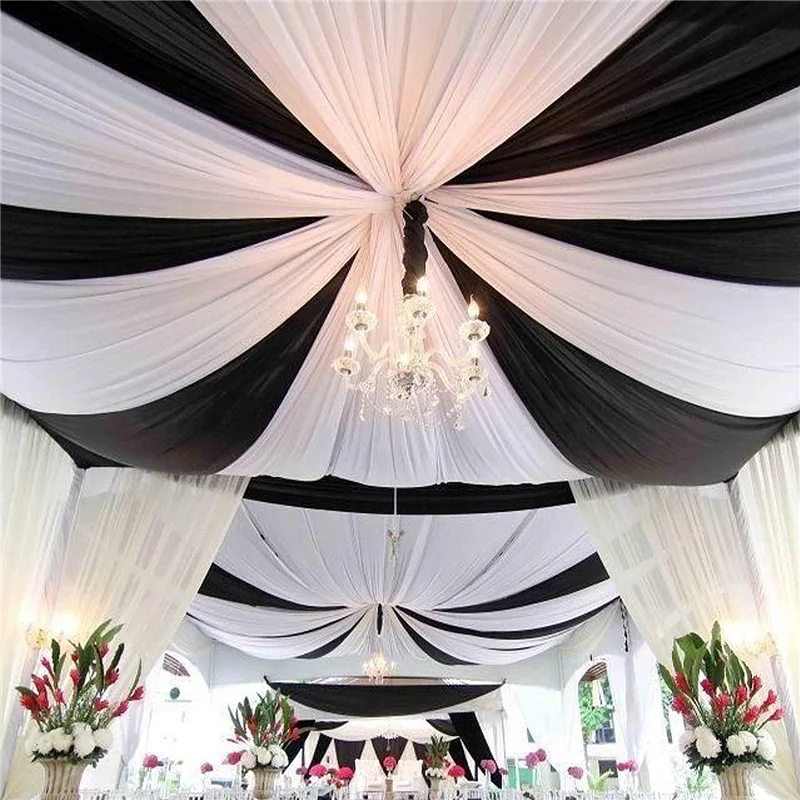 Ceiling Arch Drapes 2