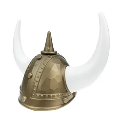 Viking Horn Hat Pirate Accessories Costume Hats Viking Warrior Barbarian Helmet Rome