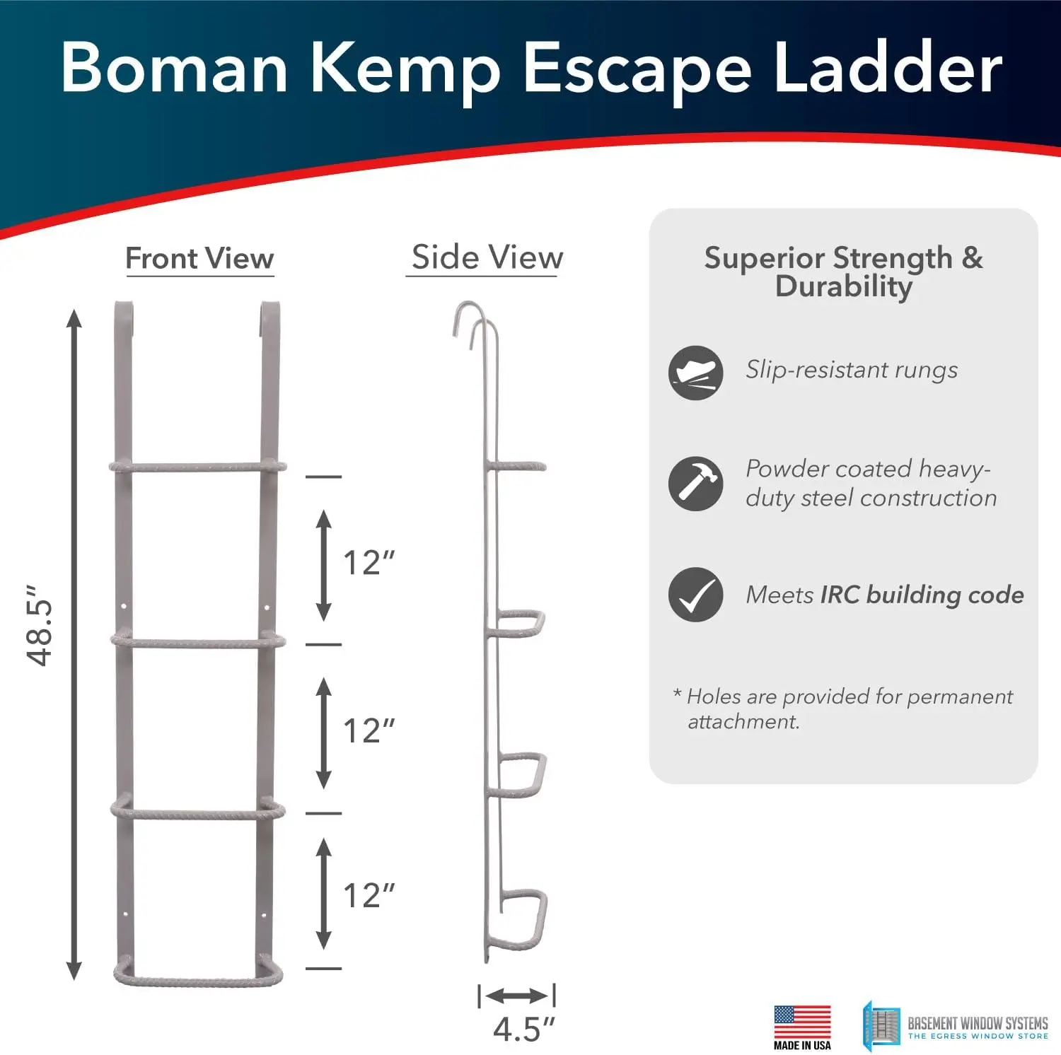 Stone 3141 Egress Tilt & Turn Window System Includes Right-Hinged European Tilt & Turn Egress Window, Stacked Stone Easy-Well,