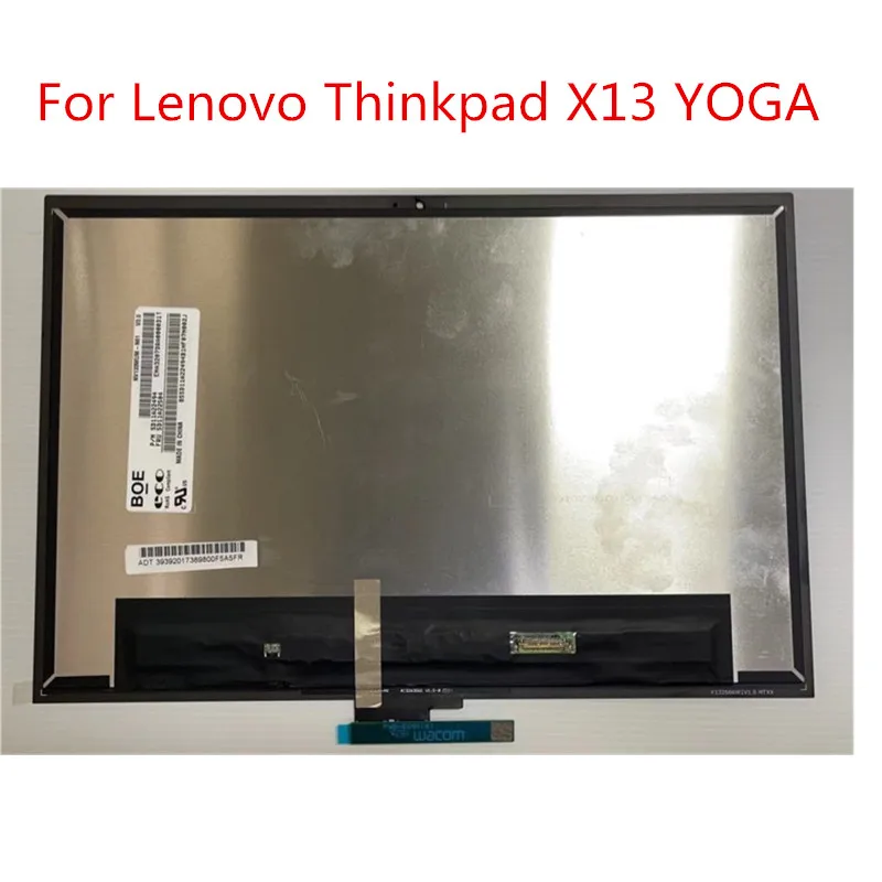 

Origianl 13 inch For Lenovo ThinkPad X13 Yoga Gen 2 (Type 20W8, 20W9) Laptop LCD screen LCD touch assembly assembly 5M11C82039