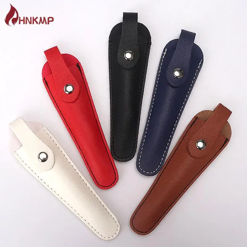 

1Pc Leather Scissors Barber Packet Sheath Scissors Protective Cover Sharp Pointed Scissors Protection Case Storage Holder