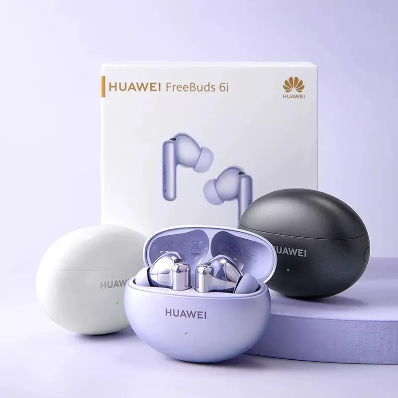 Original HUAWEI FreeBuds 6i Wireless Bluetooth Earphone Intelligent Dynamic ANC 3.0 Stereo Sport Headset Punchy Bass Headphones 6