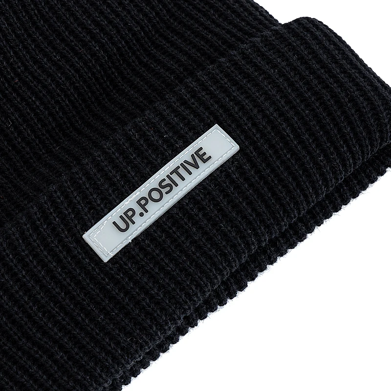 Unisex Daily Beanie Hat Plush Fur Lined Winter Hats For Men Women Keep Warm Knitted Hat