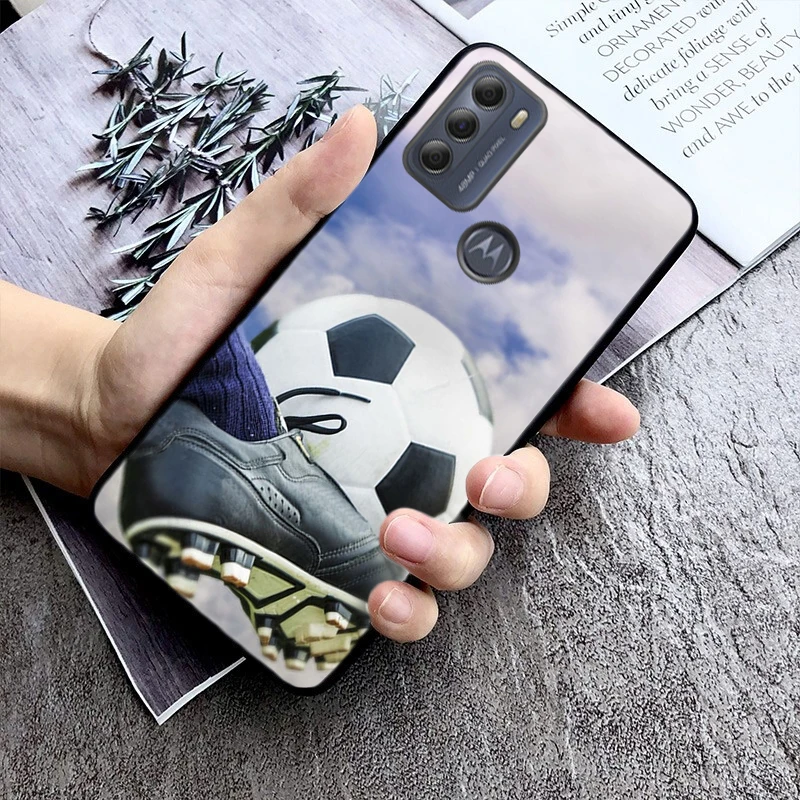 Football Soccer Ball Design Phone Case – Durable and Stylish Protection