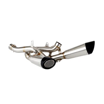 Exhaust Muffler With Link Pipe Slip-on For Ducati StreetFighter V4 2020 2021 2022 2023 Street Fighter V4S Escape Motorcycle