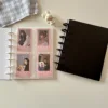 Sharkbang 3 Inch Mushroom Hole Photo Album 20 Sheets PP Bags Ringnote Postcards Collect Book Removable Sleeves School Stationery 1