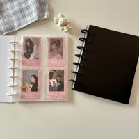 Sharkbang 3 Inch Mushroom Hole Photo Album 20 Sheets PP Bags Ringnote Postcards Collect Book Removable Sleeves School Stationery 1