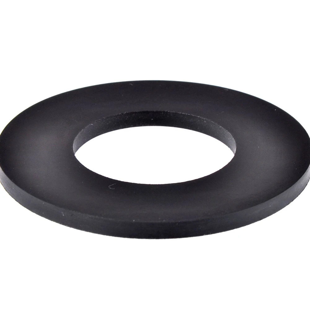 

10Pcs Rubber Ring Flat Gasket Sealing Ring Flexible Pipe Bath Bathroom Shower Hose Washers Rubber Seals 19x10x2.5mm