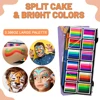 12 Colours Water-Soluble Rainbow Palette Children's Face Body Paint, Halloween Stage Makeup Body Paint Pigments Face Makeup 5
