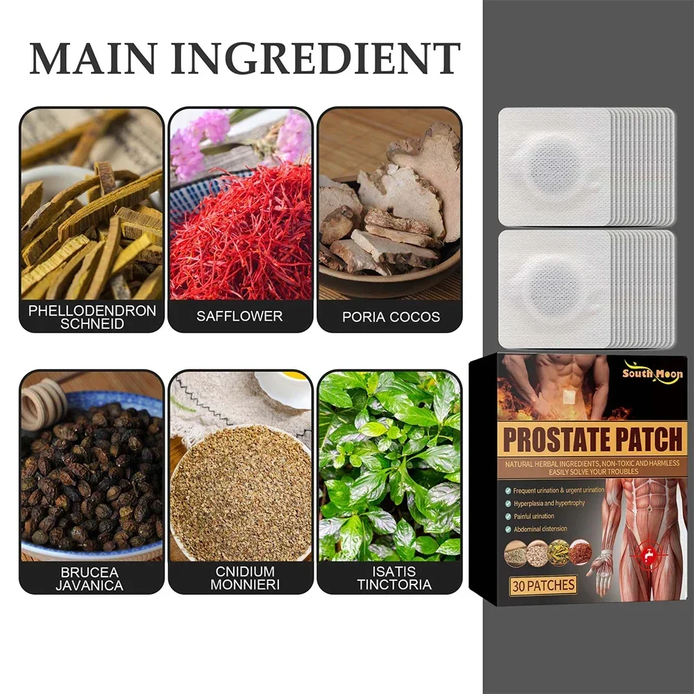 Prostatitis Prostate Improves Prostatic Problems Plaster Urethritis Recovery Male Body Health Care Belly Button Patch Kidney personal health care