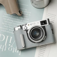Mr.Stone for Fujifilm x100vi Camera case Protective Case Camera Bodysuit X-100VI Camera Handmade Genuine Leather Camera bag - Image 3