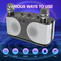 Owls 20W Powerful Wireless Bluetooth Speaker with Dual Mics Portable HIFI Sound Outdoor Family Party Karaoke Subwoofer Box Gifts - Image 4