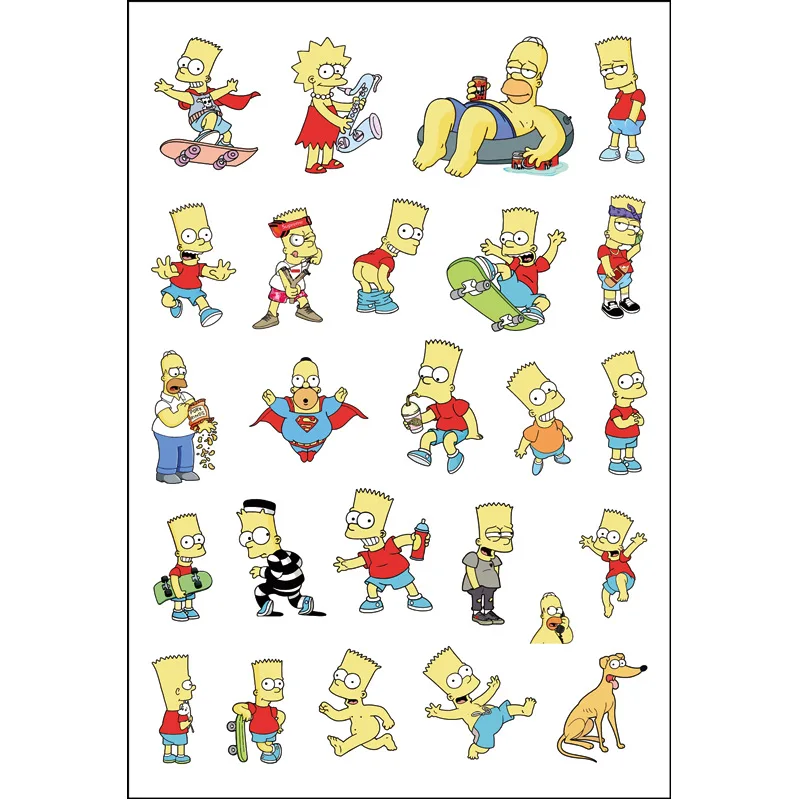 STICKERS FOR SIMSON ELECTRONIC 10pcs