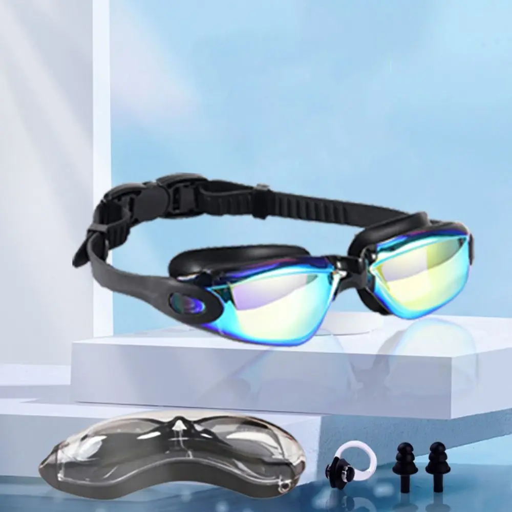 Anti-fog Swim Glasses Wide Vision UV Protection Swimming Goggles Unisex Waterproof Diving Eyewear Summer Water Sports with logo crossbow tactical glasses military fan shooting bulletproof goggles outdoor sports windproof mirror