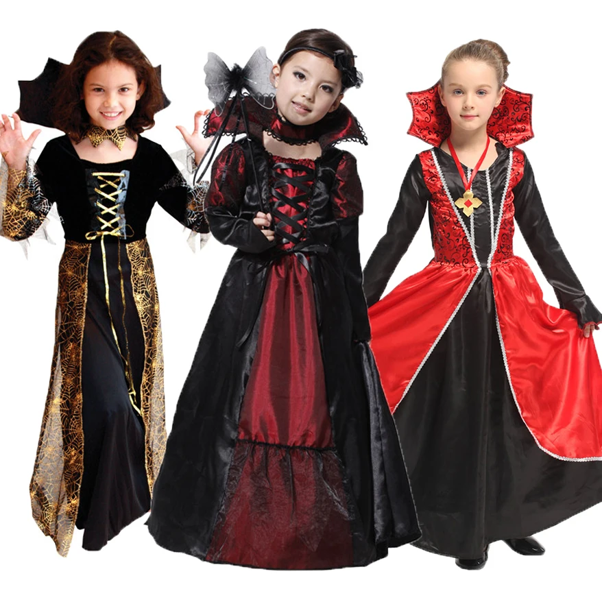 Fantasia Vampira Infantil Halloween - Loja de Balões, Artigos para