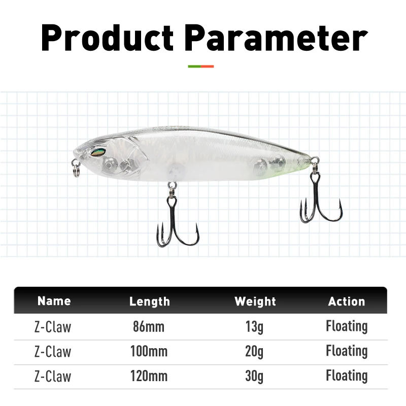Z-Claw Stickbait Topwater 2