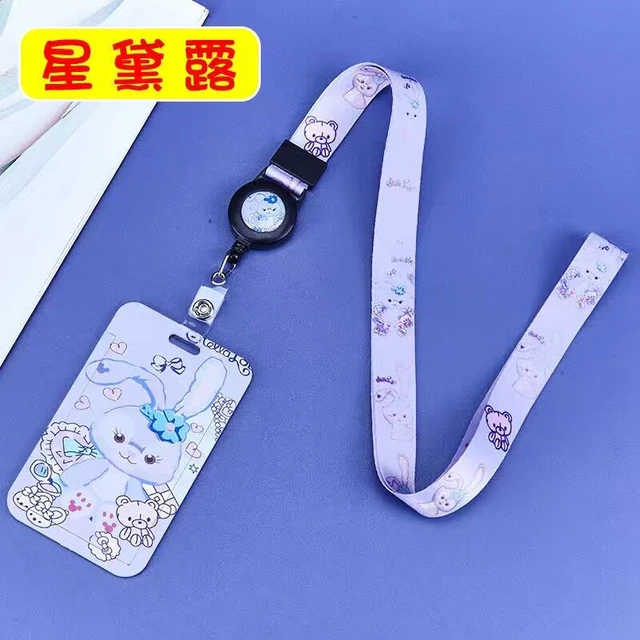 Disney Cartoon Stitch Lanyard pour hommes, couverture de carte de joie,  porte-badge à breloque pour téléphone portable Pass avec courses, livraison  directe, prédire - AliExpress